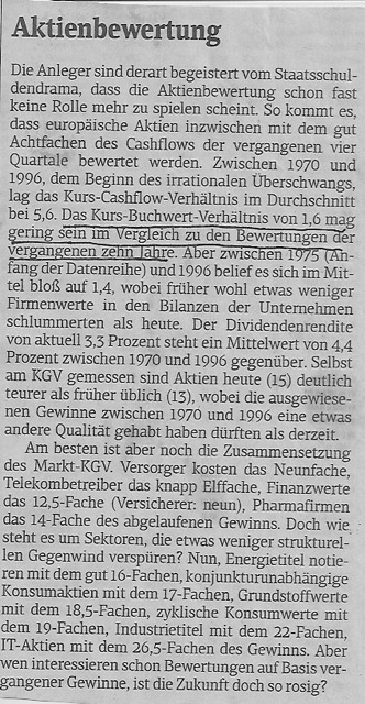 Gedanken zur Klöckner-Aktie 363070