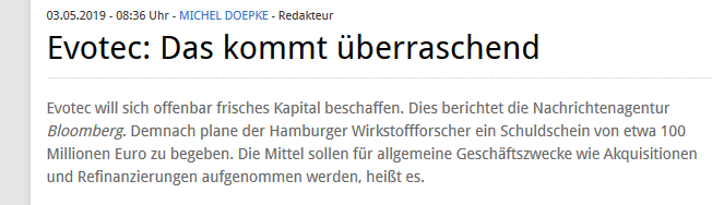 Evotec shorten ?! 1110279