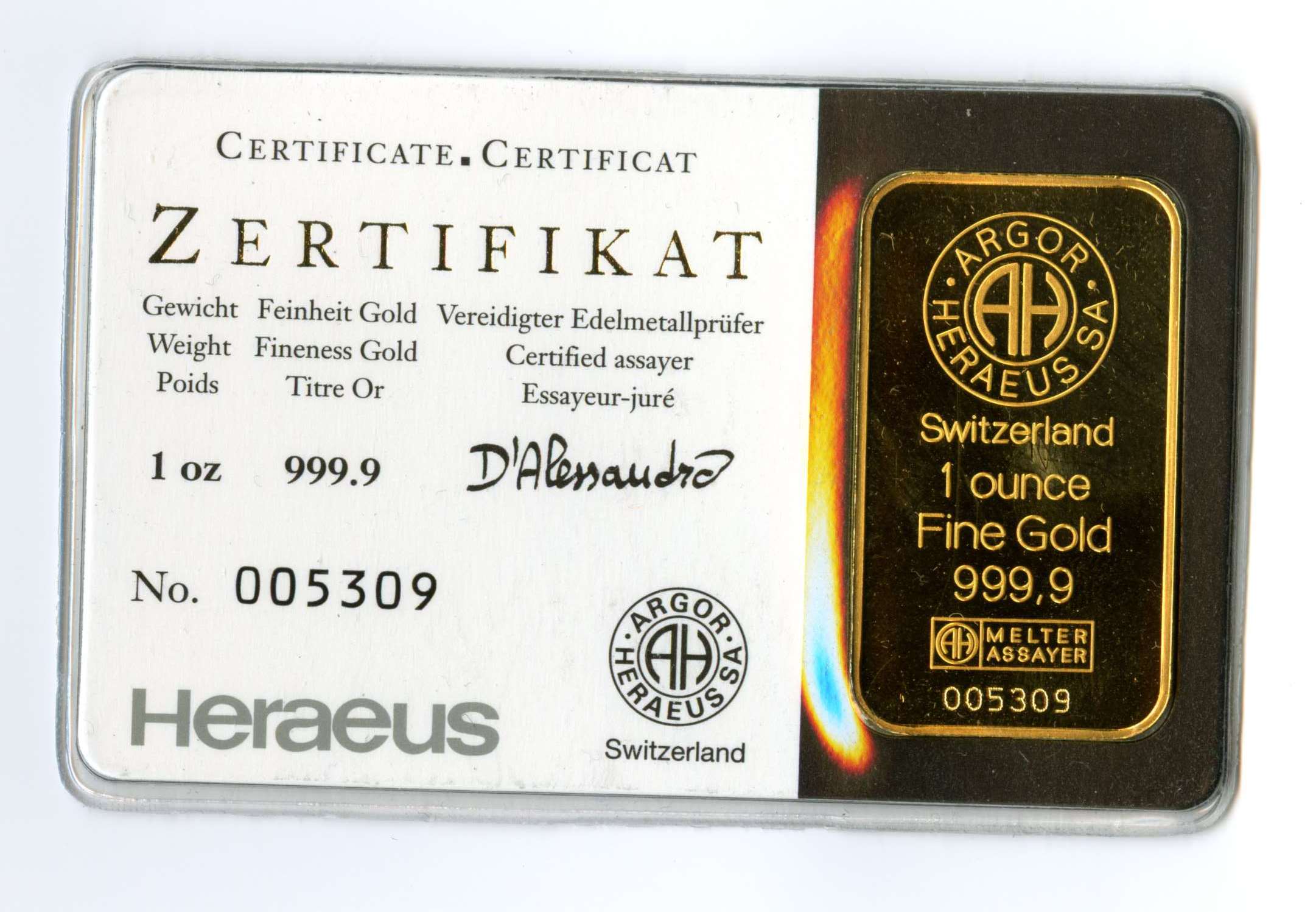 Wenn das Gold redet, dann schweigt die Welt! 240389