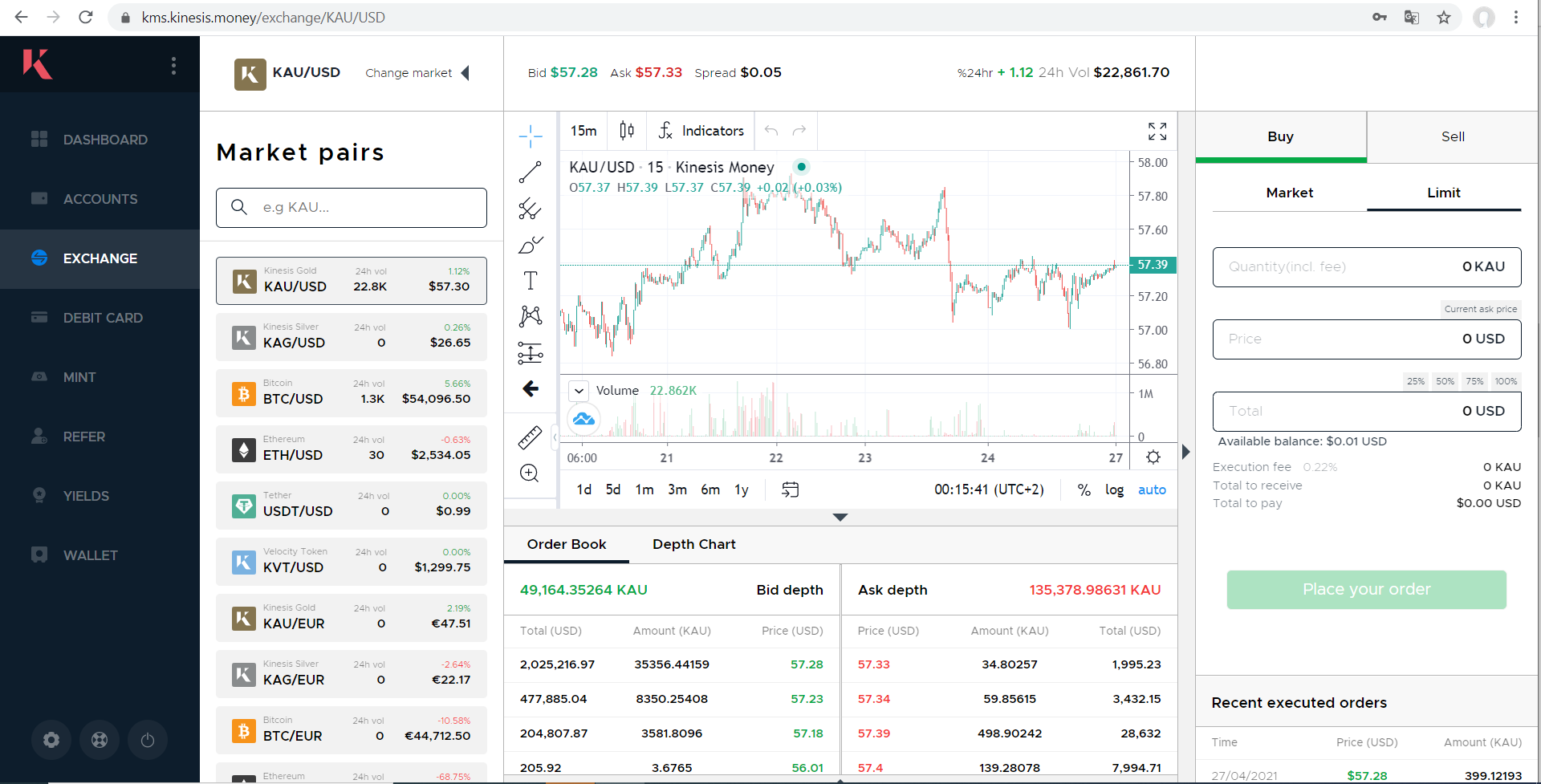 QV - KINESIS - Gold + Silber + Krypto - THREAD 1248933