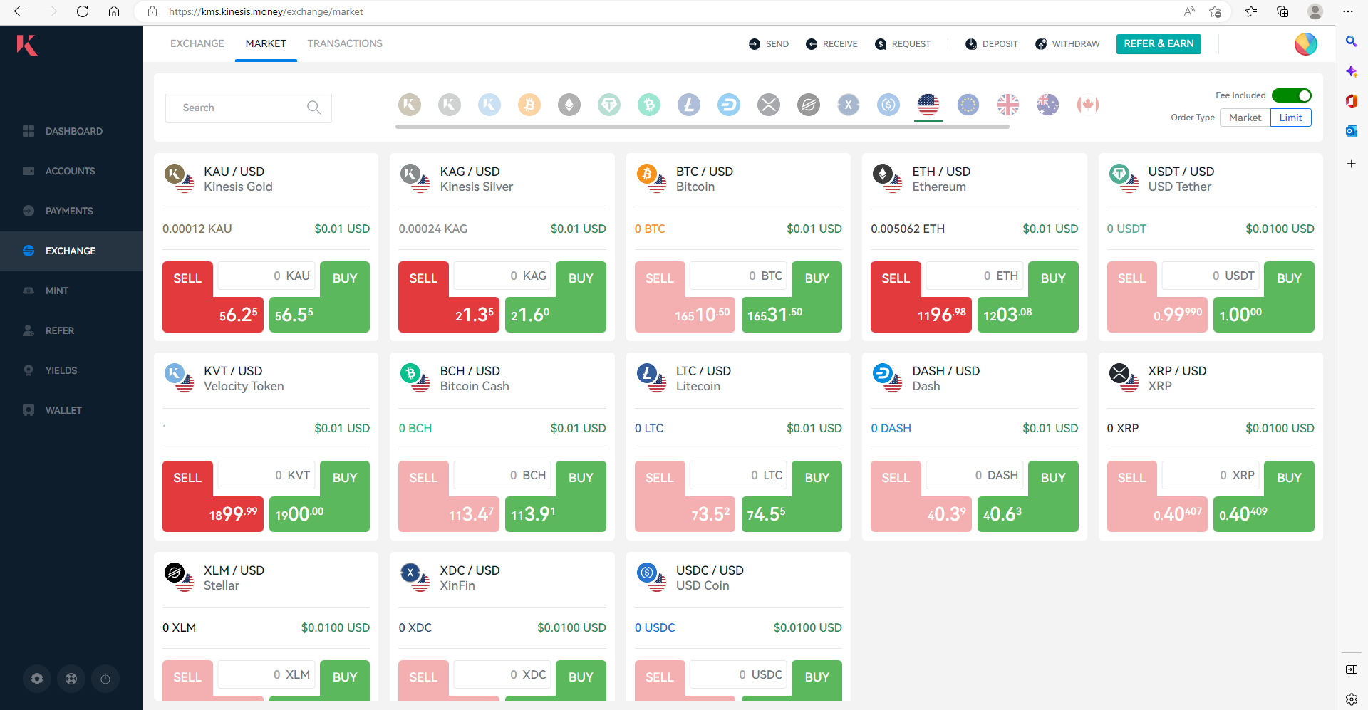 QV - KINESIS - Gold + Silber + Krypto - THREAD 1343818