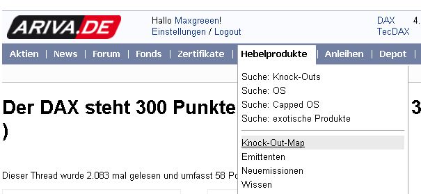 Der DAX steht 300 Punkte zu hoch ( Stand 5133 ) 240277