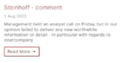 Steinhoff Informationsforum 1334307