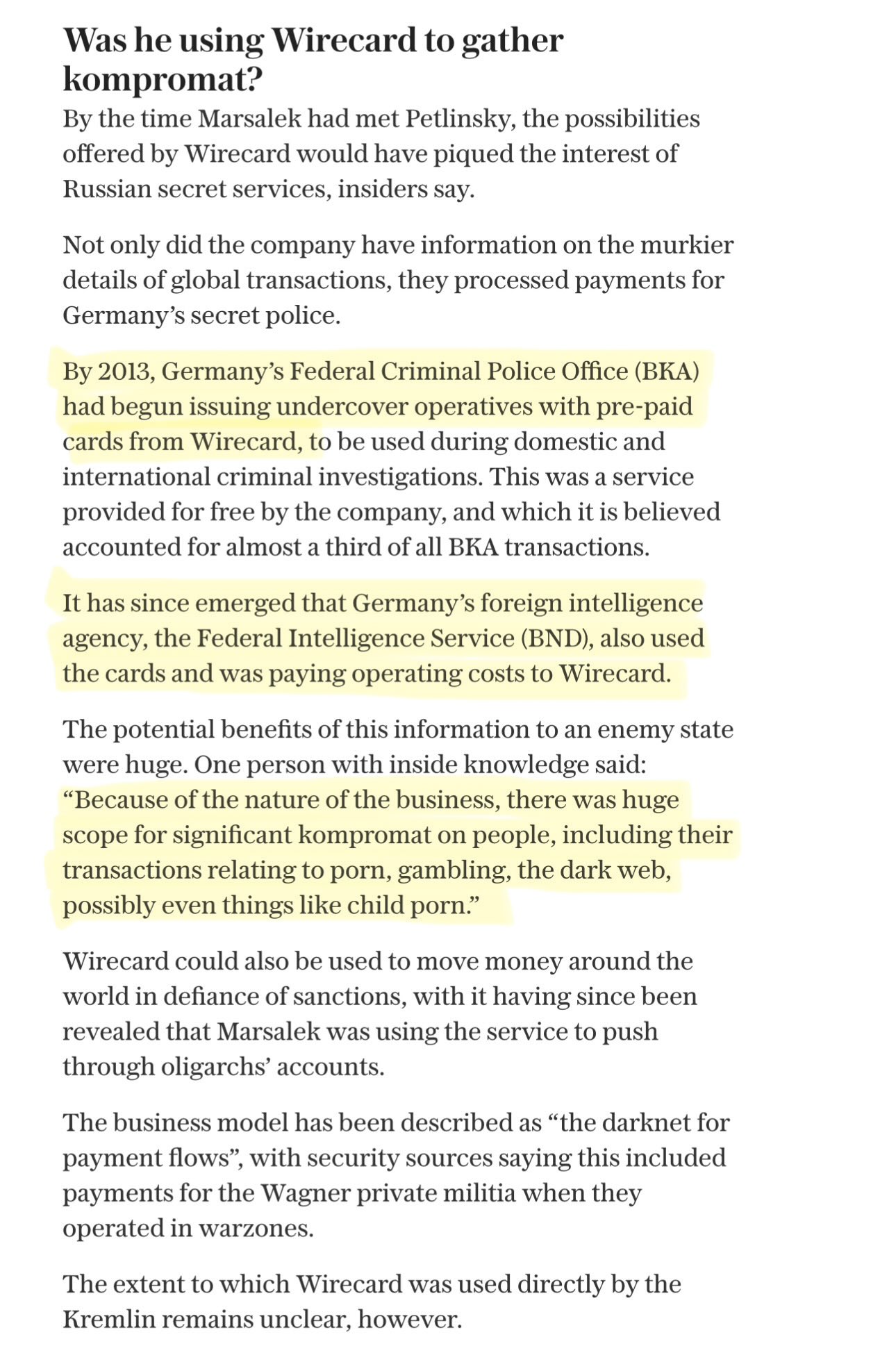 Wirecard 2014 - 2025 1525387