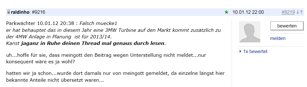 Norde Pro und Kontra 501649