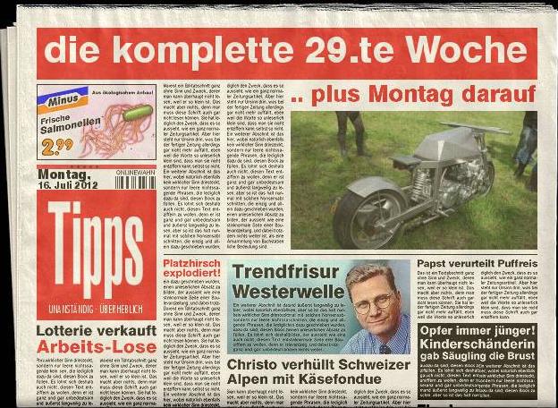 1.851.DAX Tipp-Spiel, Dienstag, 17.07.2012 523193