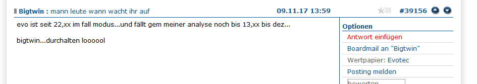 EVOTEC muss getradet werde 1023657