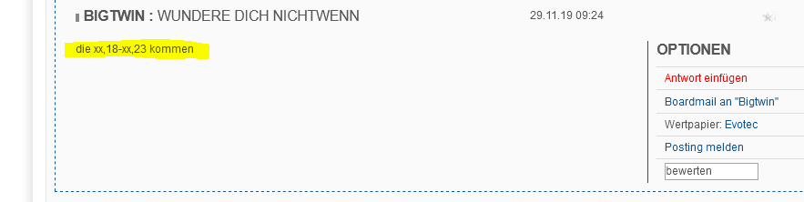 EVOTEC muss getradet werde 1146962