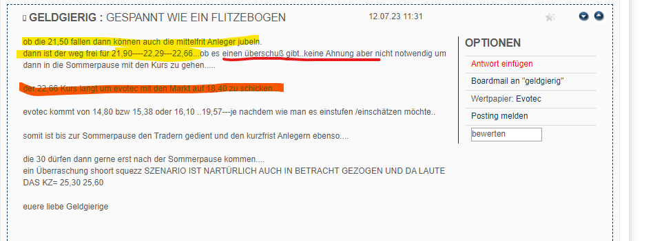 EVOTEC muss getradet werde 1382266