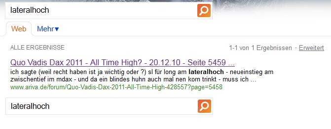 Quo Vadis Dax 2011 - All Time High? 470354