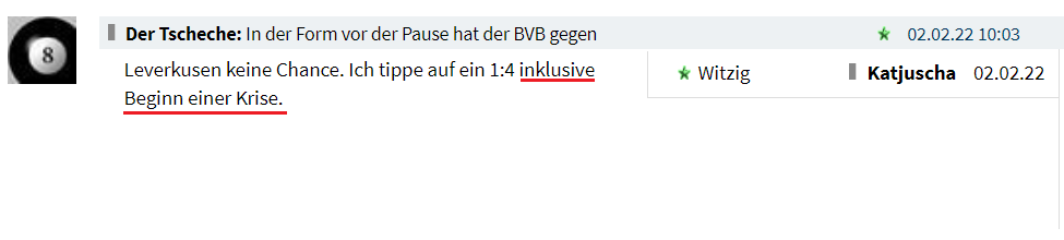 Spieltaganalyse und Kaderdiskussion BORUSSIA 09 1298070