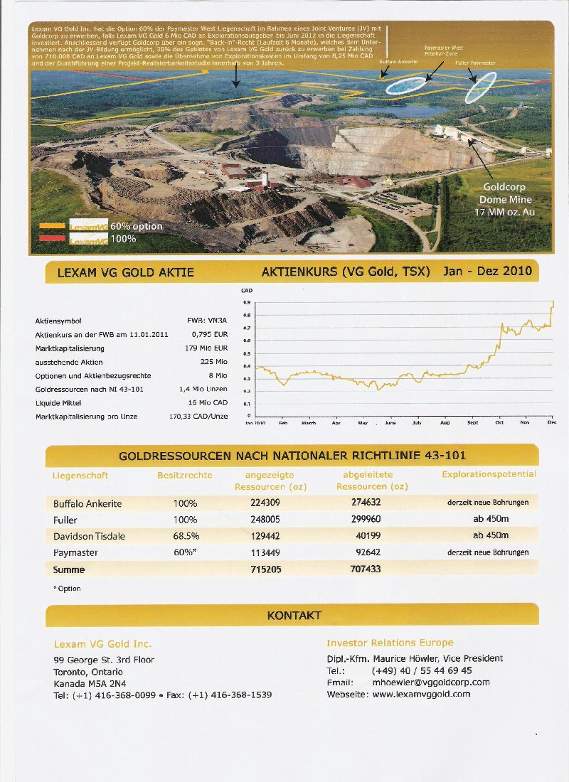 Lexam VG Gold...vom Chaos zum Produzenten 373400