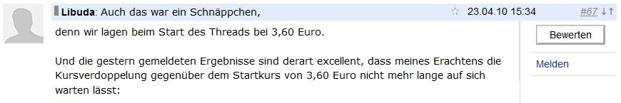 Diese Aktie kaufen oder umgehen ? 756412