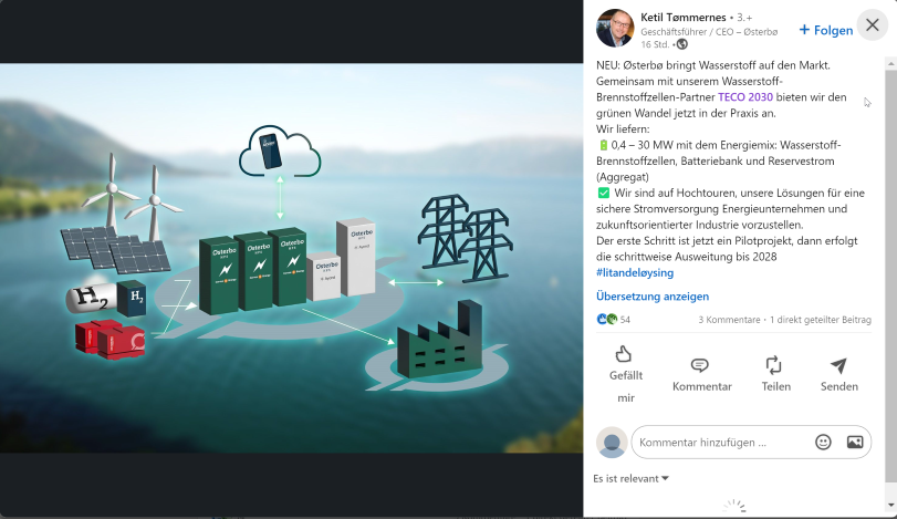 TECO 2030 ASA - Wasserstoff für Schiffe 1418666