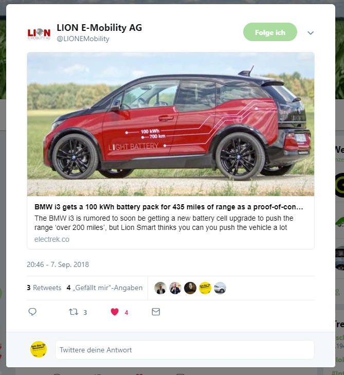 LION E-Mobility AG - eine Perle mit großer Zukunft 1073227