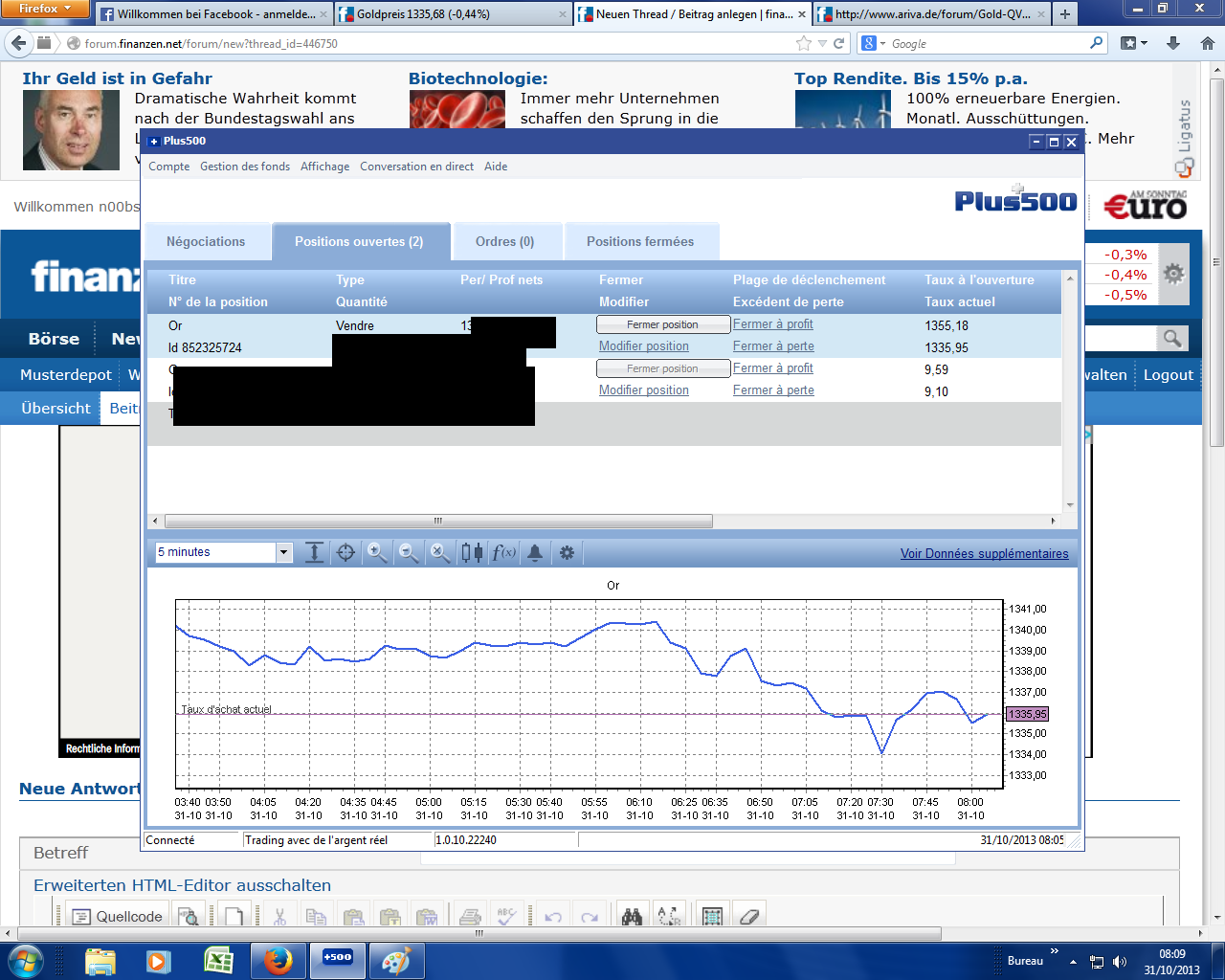 Gold shorten? 659501