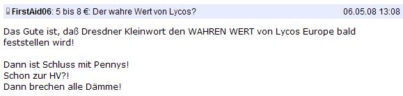 LYCOS EUROPA NV B EO-., 932728 o. T. 236490