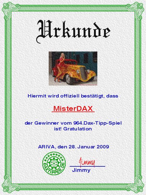 965.DAX Tipp-Spiel,Do,29.01.09, 17.45 Uhr 213173