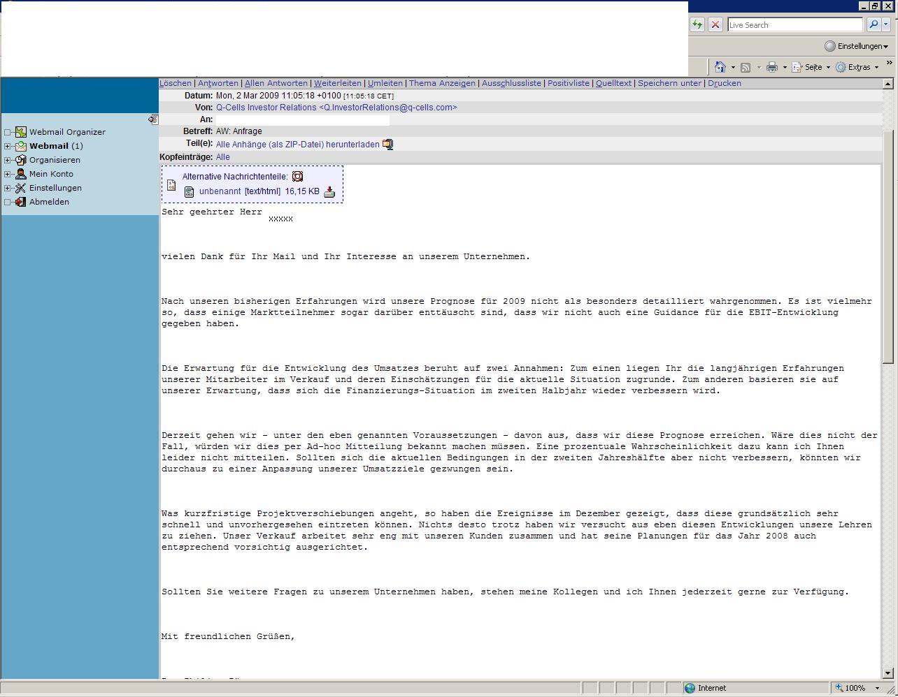 Q-Cells , der Solarzellenriese 219549