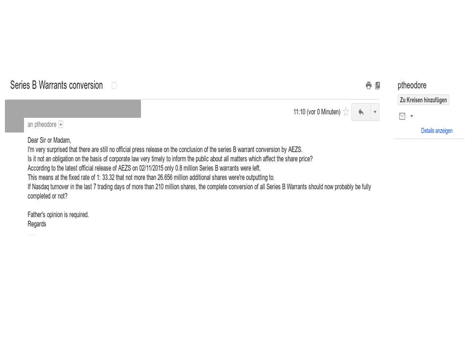 Aeterna Zentaris Inc. - rebound? 871324