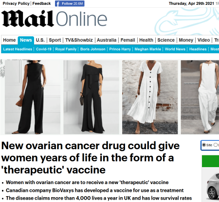 Der Thementhread zu BioVaxys Technology 1249520