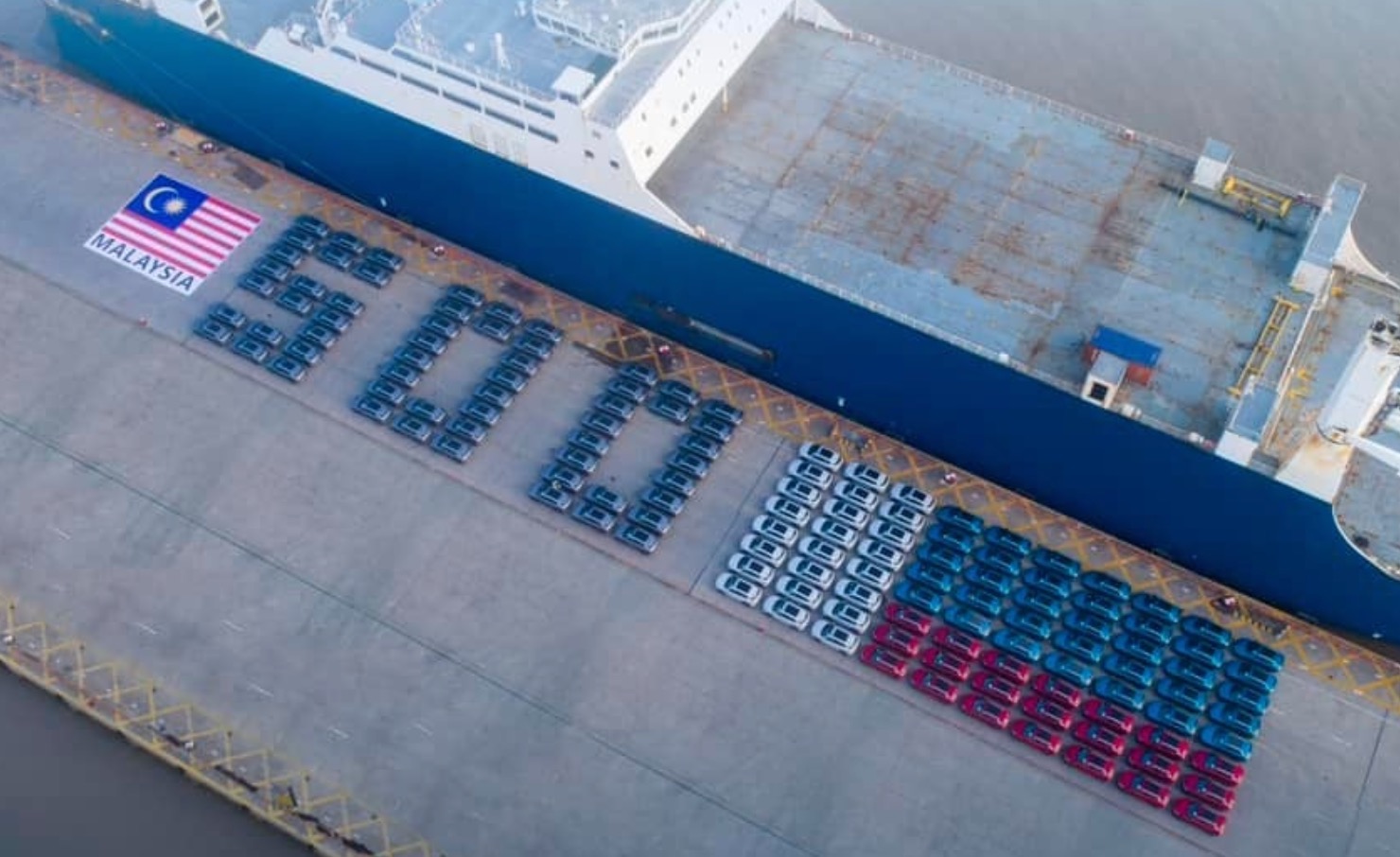 Auto- und Batterien-Herstellers BYD 1350960