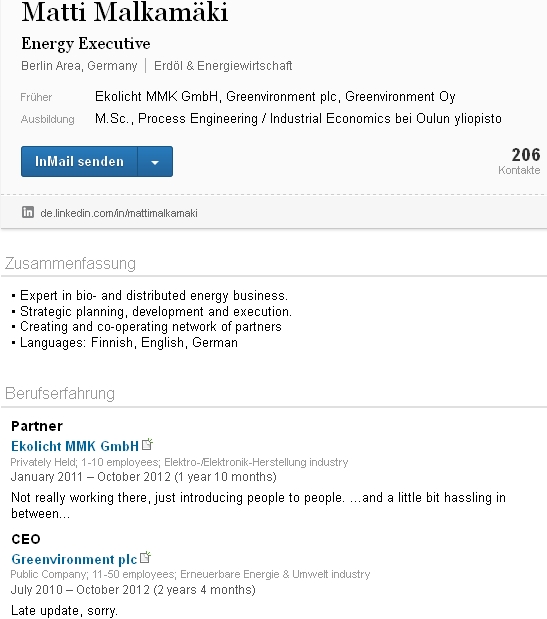 Greenvironment nach dem Split 558783