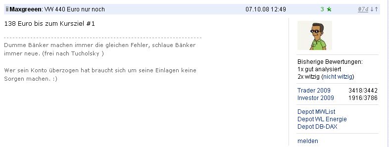 VW wird zweistellig 277813