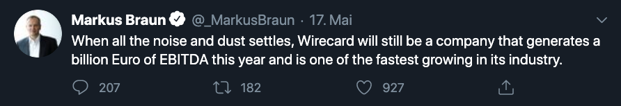 Wirecard 2014 - 2025 1185651