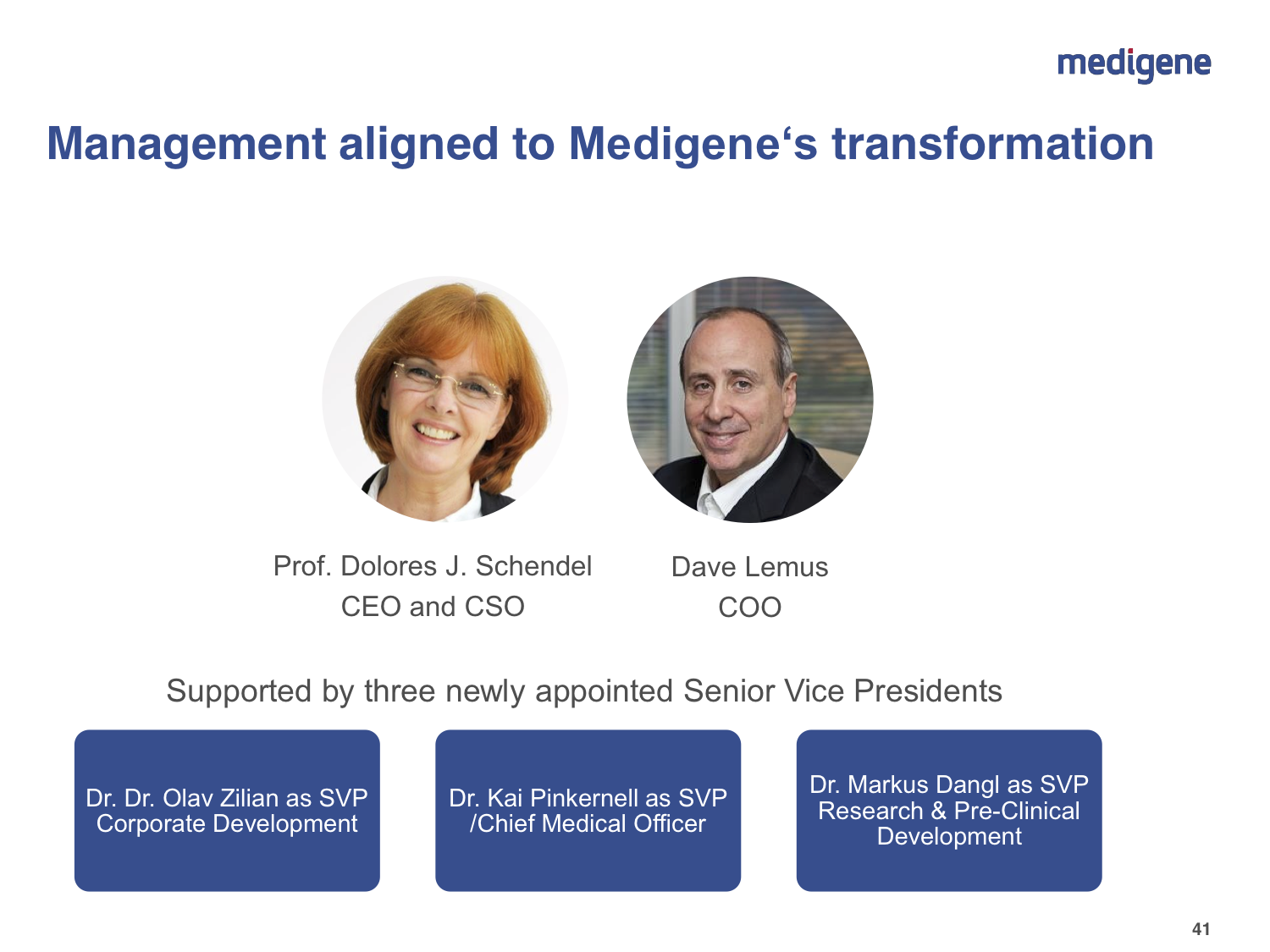 Medigene - Sachliche und fachliche Beiträge 902964