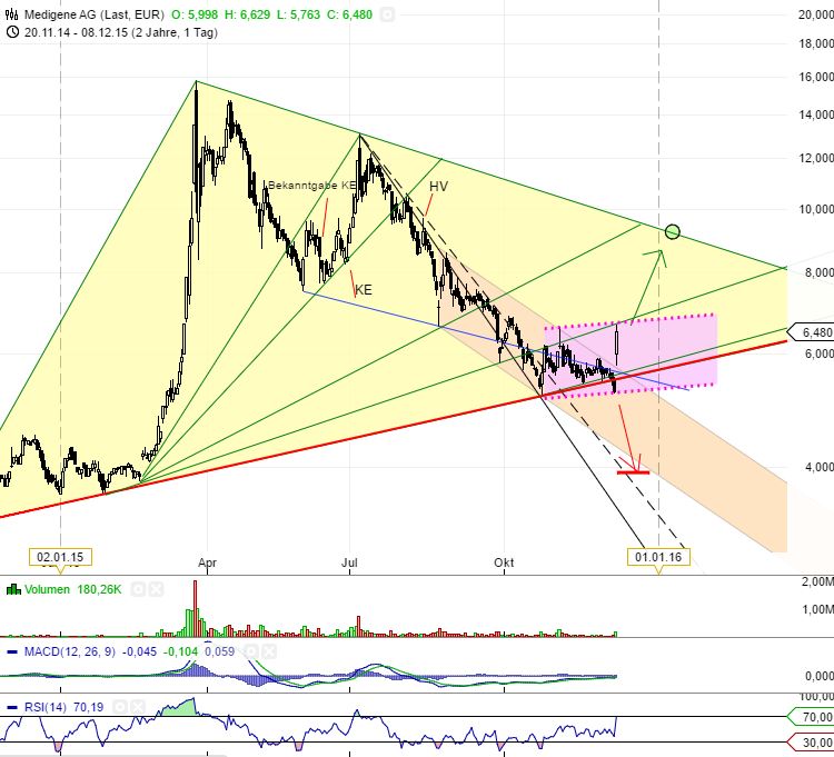 Medigene - Kurse/Quatschen/Charts/Einzeiler..u.s.w. 877105