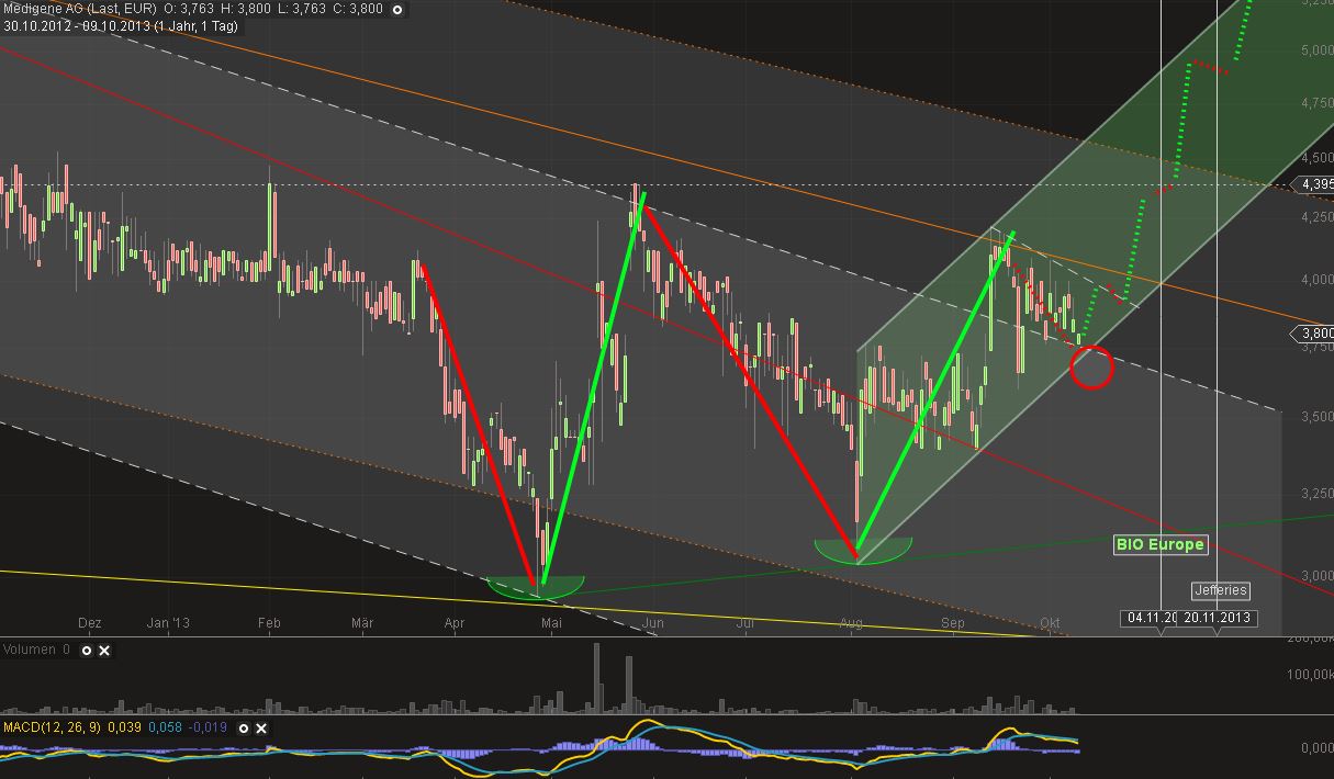 Medigene - Sachliche und fachliche Beiträge 652390