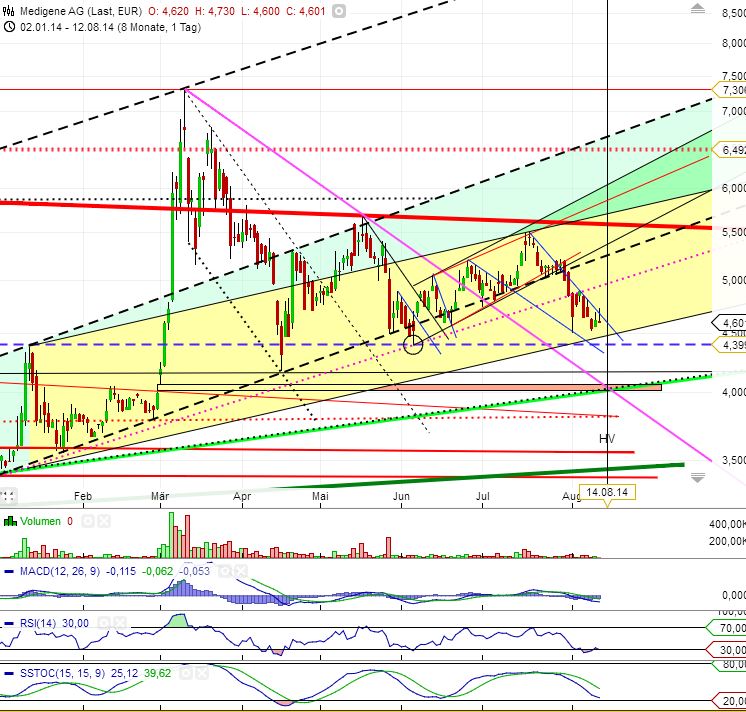 Medigene - Sachliche und fachliche Beiträge 748250