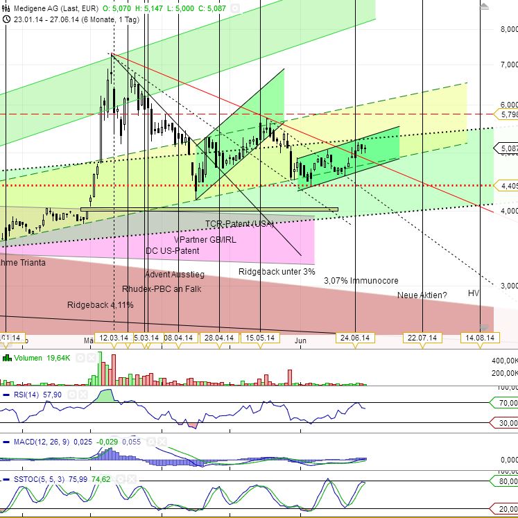 Medigene - Sachliche und fachliche Beiträge 736212