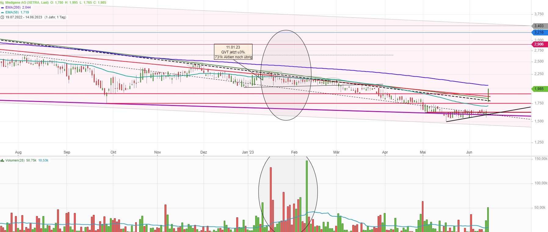 Medigene - Kurse/Quatschen/Charts/Einzeiler..u.s.w. 1376991