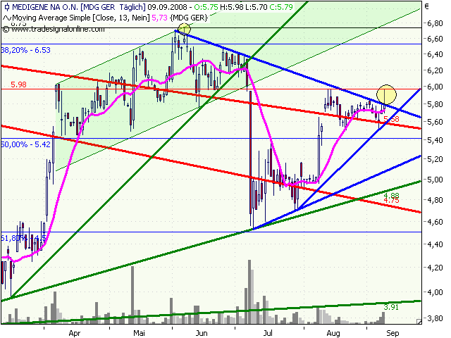 Medigene hoch interessanter Titel 185088