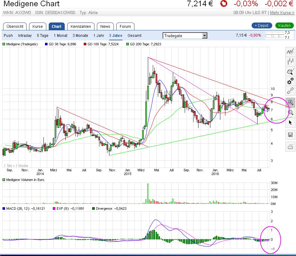 Medigene - Sachliche und fachliche Beiträge 932035