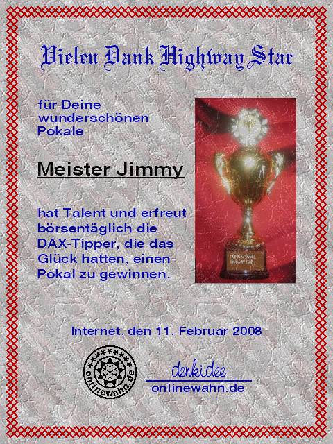 720.DAX Tipp-Spiel, Montag, 11.02.08 147582