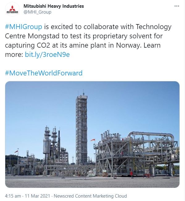 Aker Carbon Capture ASA für die Klimaziele 1240494