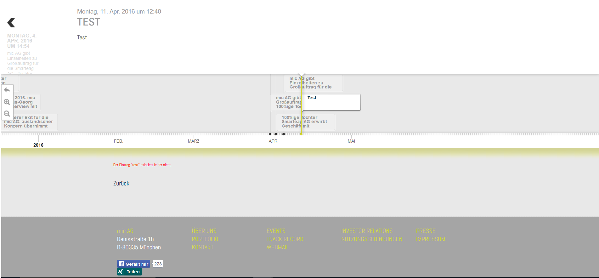 Große Ziele für 2016: Die mic AG 906728