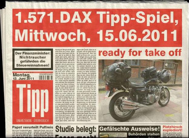 Frühtipper für unser DAX Tippspiel 412040