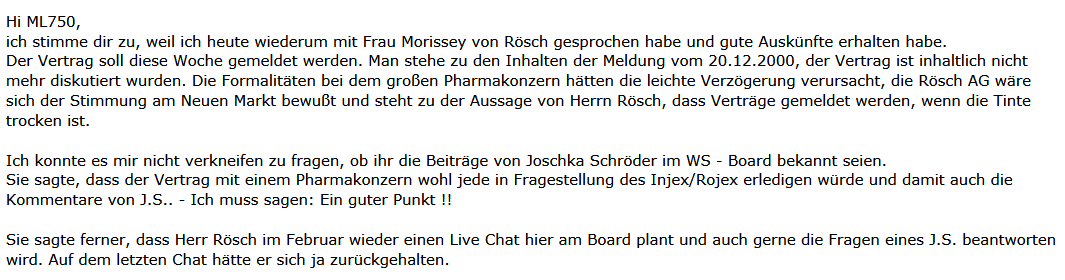 Injex AG - Wahrheit und Träumerei 666596