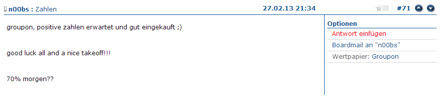 Wacker, eine Kaufgelegenheit 583181