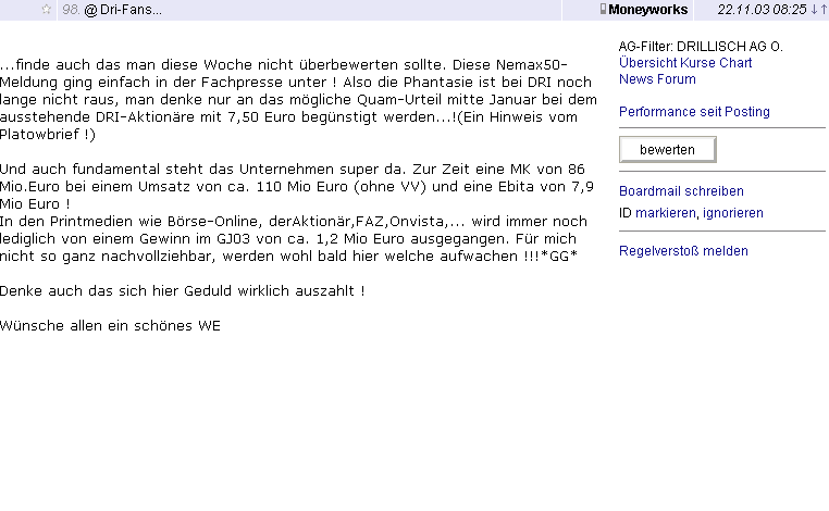 Erneuter Umsatzeinbruch bei Drillisch ? 60842