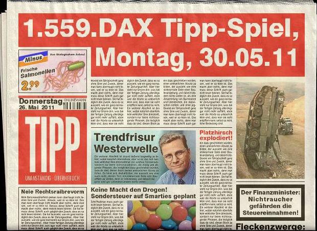 Frühtipper für unser DAX Tippspiel 406726