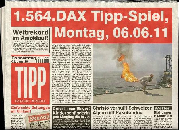 Frühtipper für unser DAX Tippspiel 408739