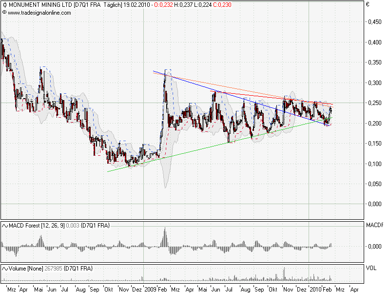 Monument Mining LTD. A0MSJF 300973