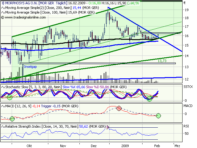 Morphosys: Sichere Gewinne und Milliardenpotential 216794