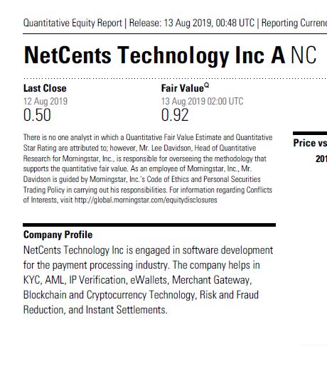 Netcents Technology Thread moderiert A2AFTK 1128288