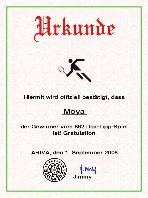 863.DAX Tipp-Spiel *Dienstag* 02.09.08, 17.45 Uhr 183609